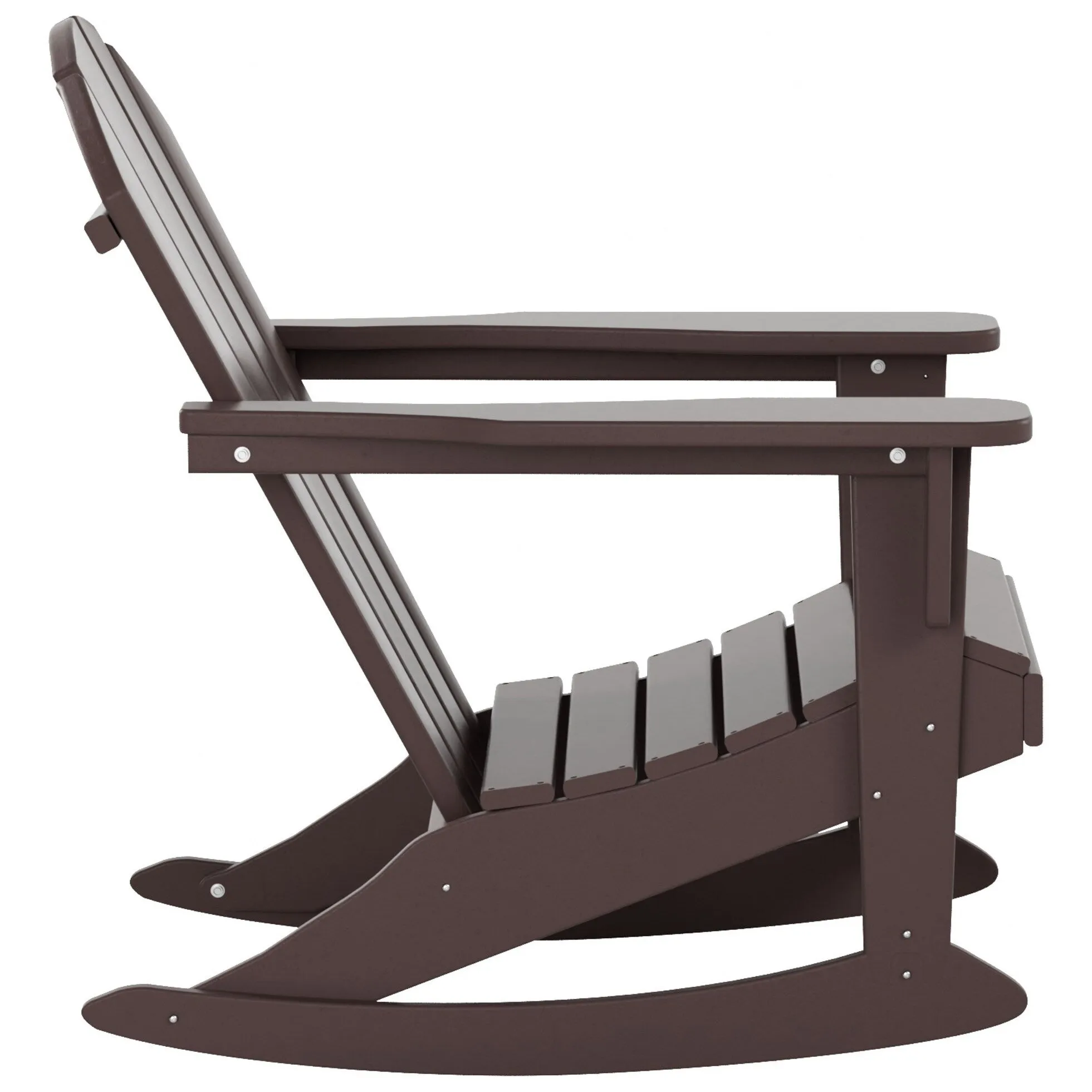 Polytrends Laguna Hdpe All Weather Outdoor Patio Rocking Chair (Set of 2)