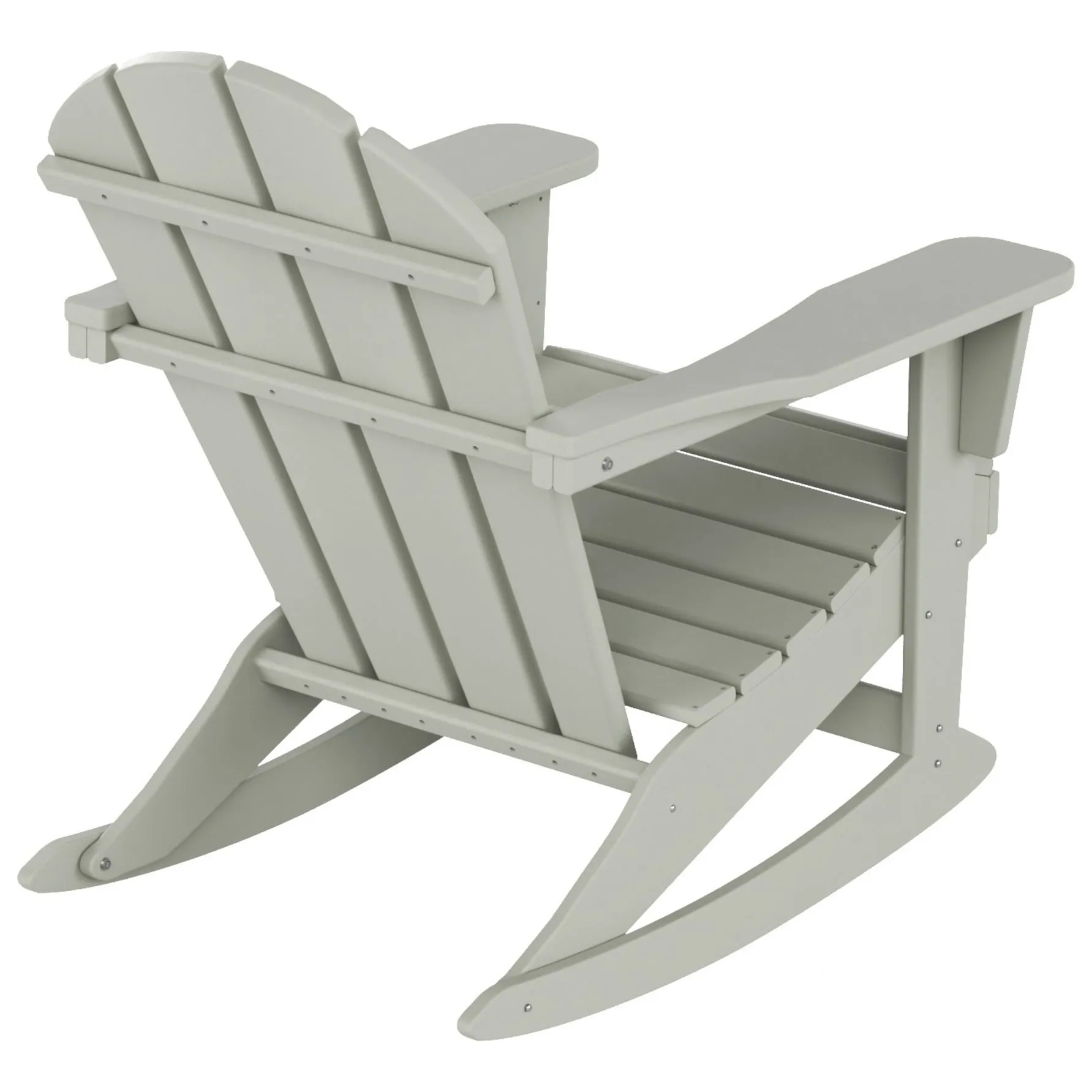 Polytrends Laguna Hdpe All Weather Outdoor Patio Rocking Chair (Set of 2)