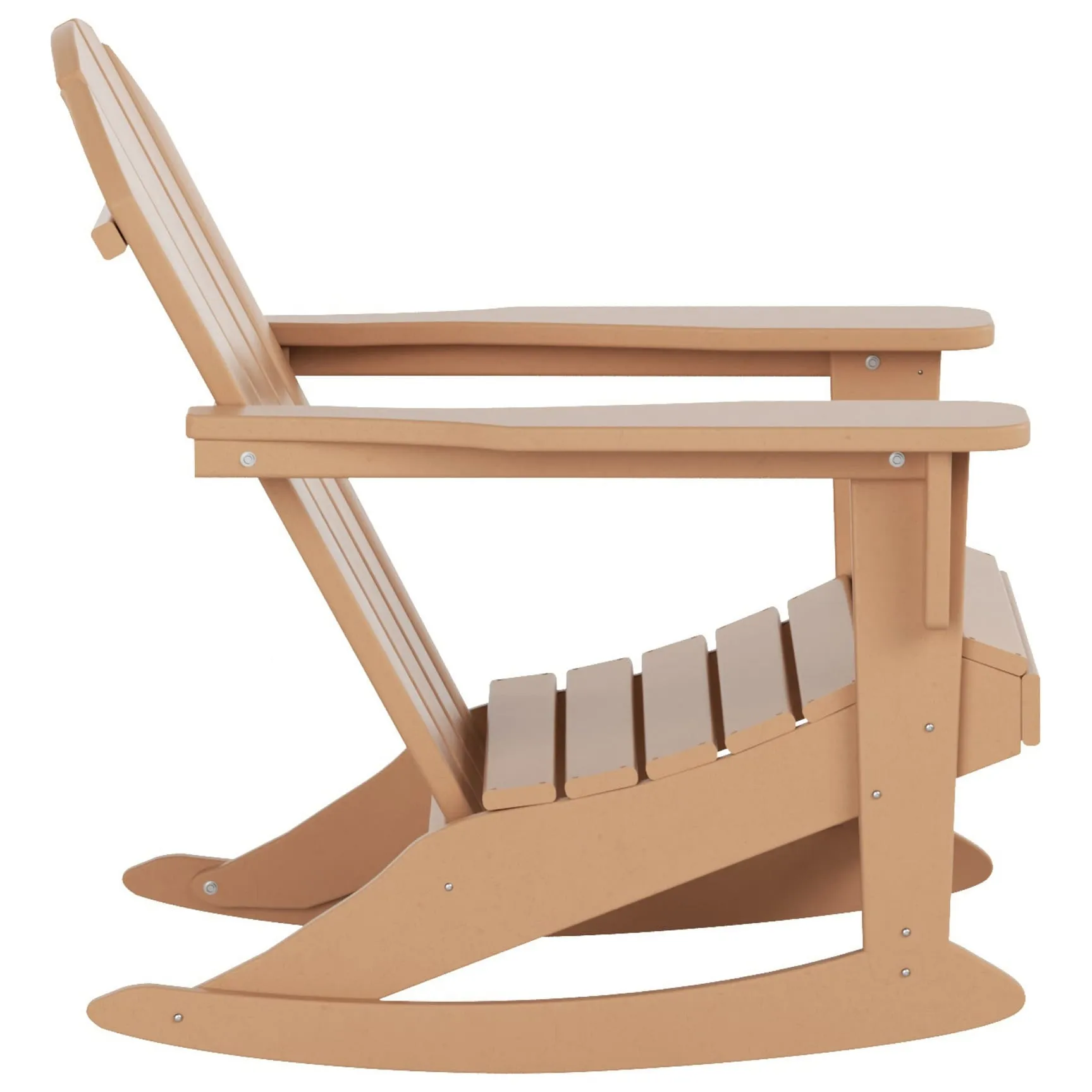 Polytrends Laguna Hdpe All Weather Outdoor Patio Rocking Chair (Set of 2)