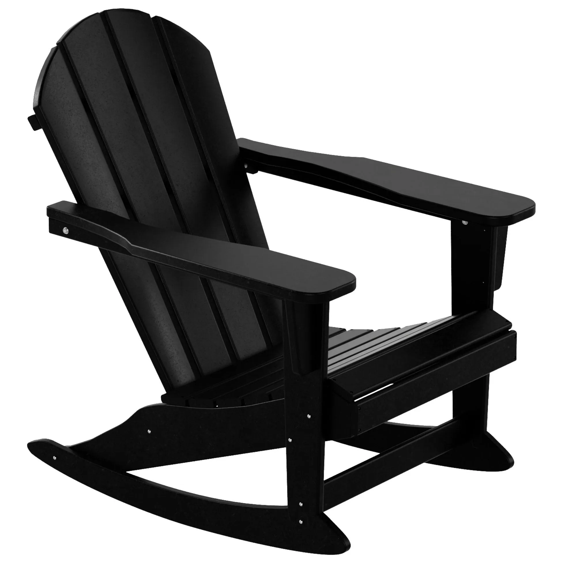 Polytrends Laguna Hdpe All Weather Outdoor Patio Rocking Chair (Set of 2)