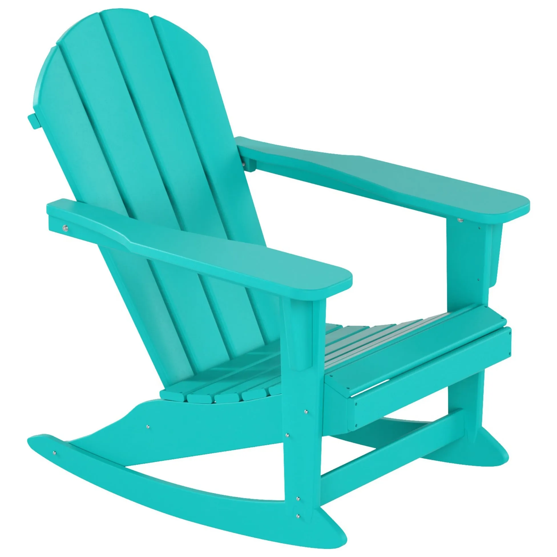 Polytrends Laguna Hdpe All Weather Outdoor Patio Rocking Chair (Set of 2)