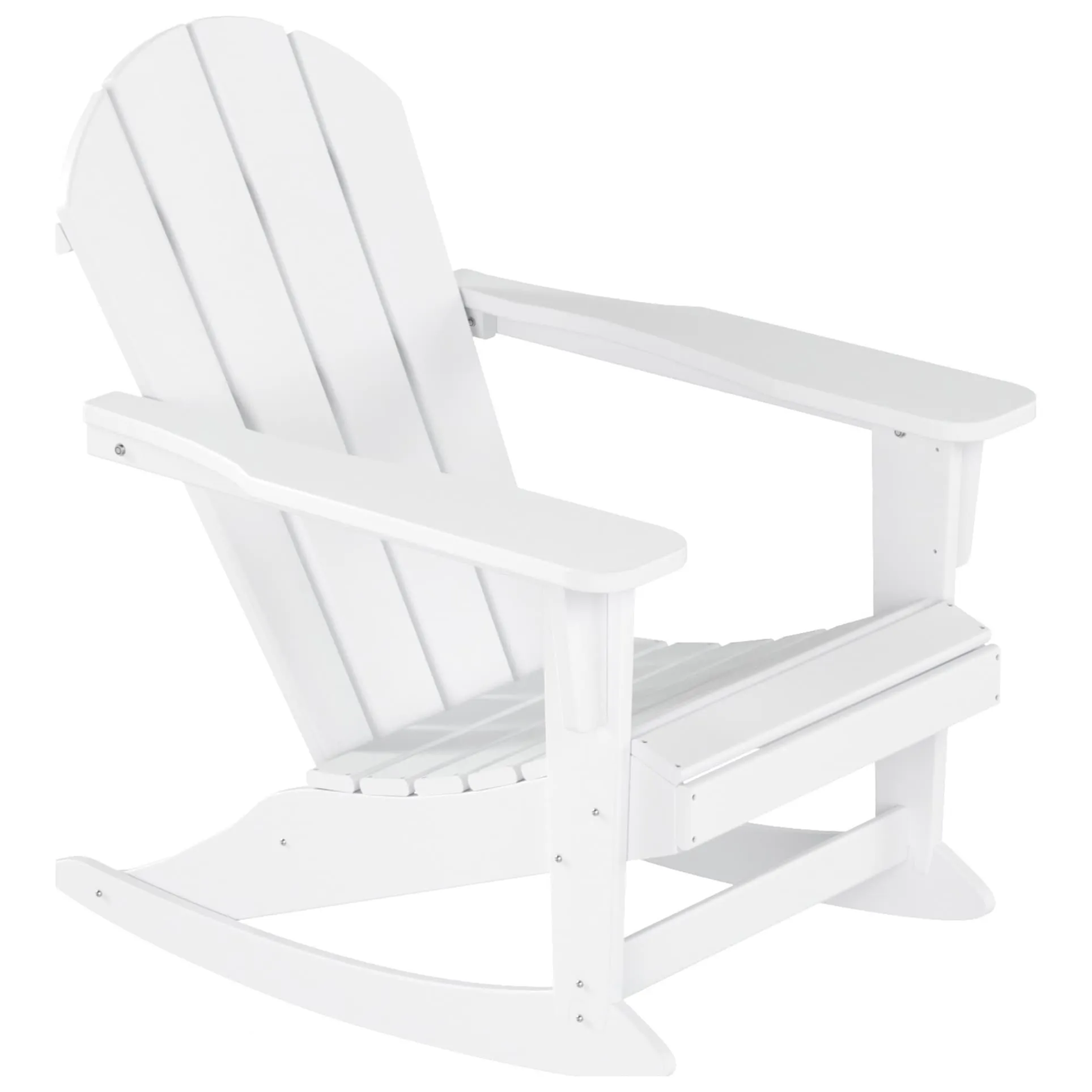 Polytrends Laguna Hdpe All Weather Outdoor Patio Rocking Chair (Set of 2)