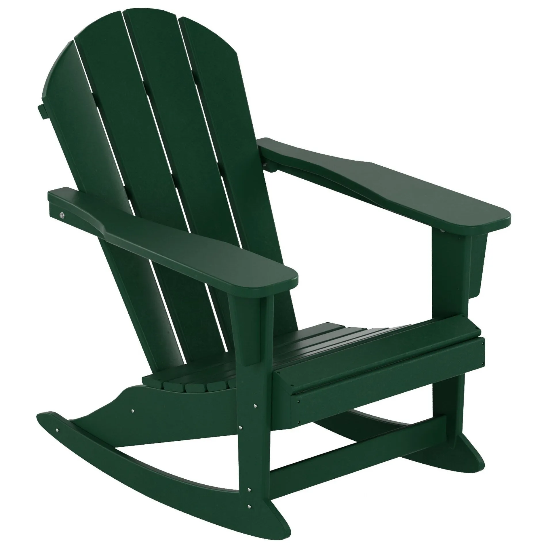 Polytrends Laguna Hdpe All Weather Outdoor Patio Rocking Chair (Set of 2)