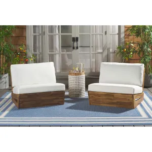 SAFAVIEH Outdoor Patio Furniture Dune Lounge Chair (Set of 2) - 33W x 34D x 24H