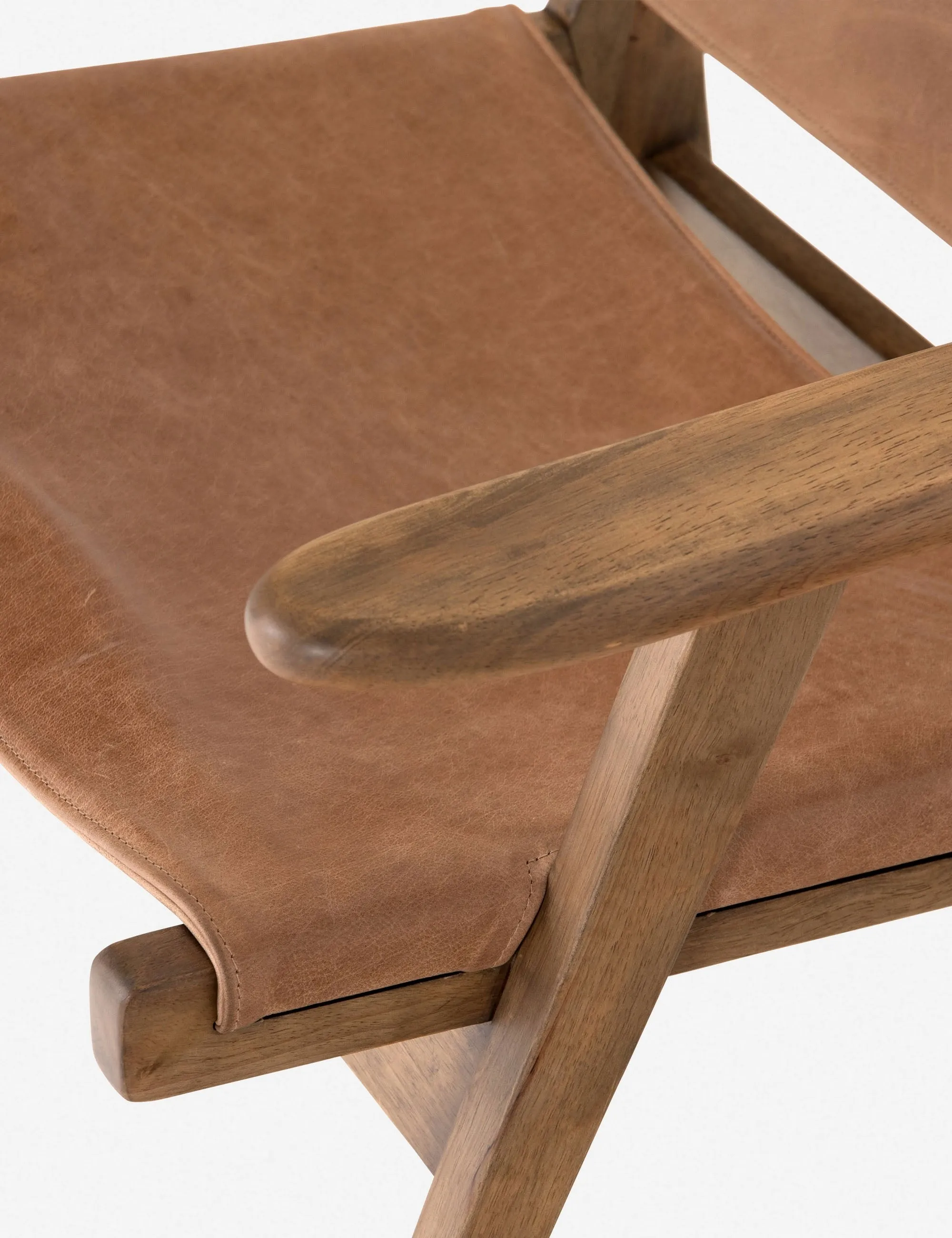 Sela Leather Accent Chair
