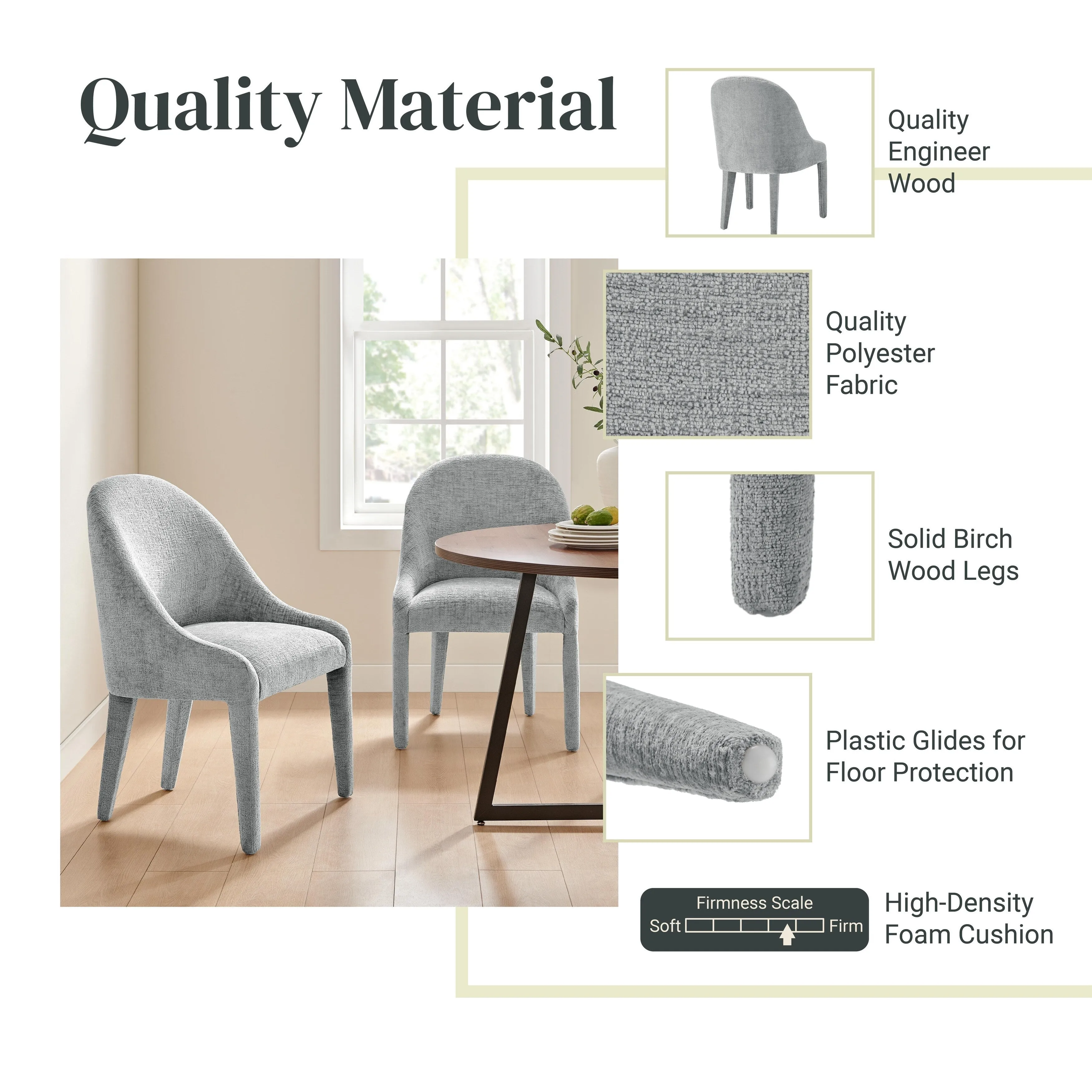 Stacy Chenille Dining Side Chair