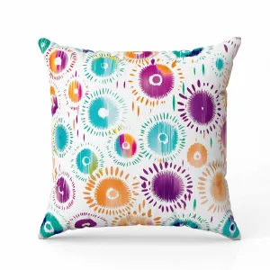 Tribal Tints Faux Suede Reversible Throw Pillow Multi