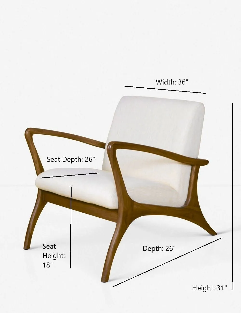 Venturi Indoor / Outdoor Accent Chair
