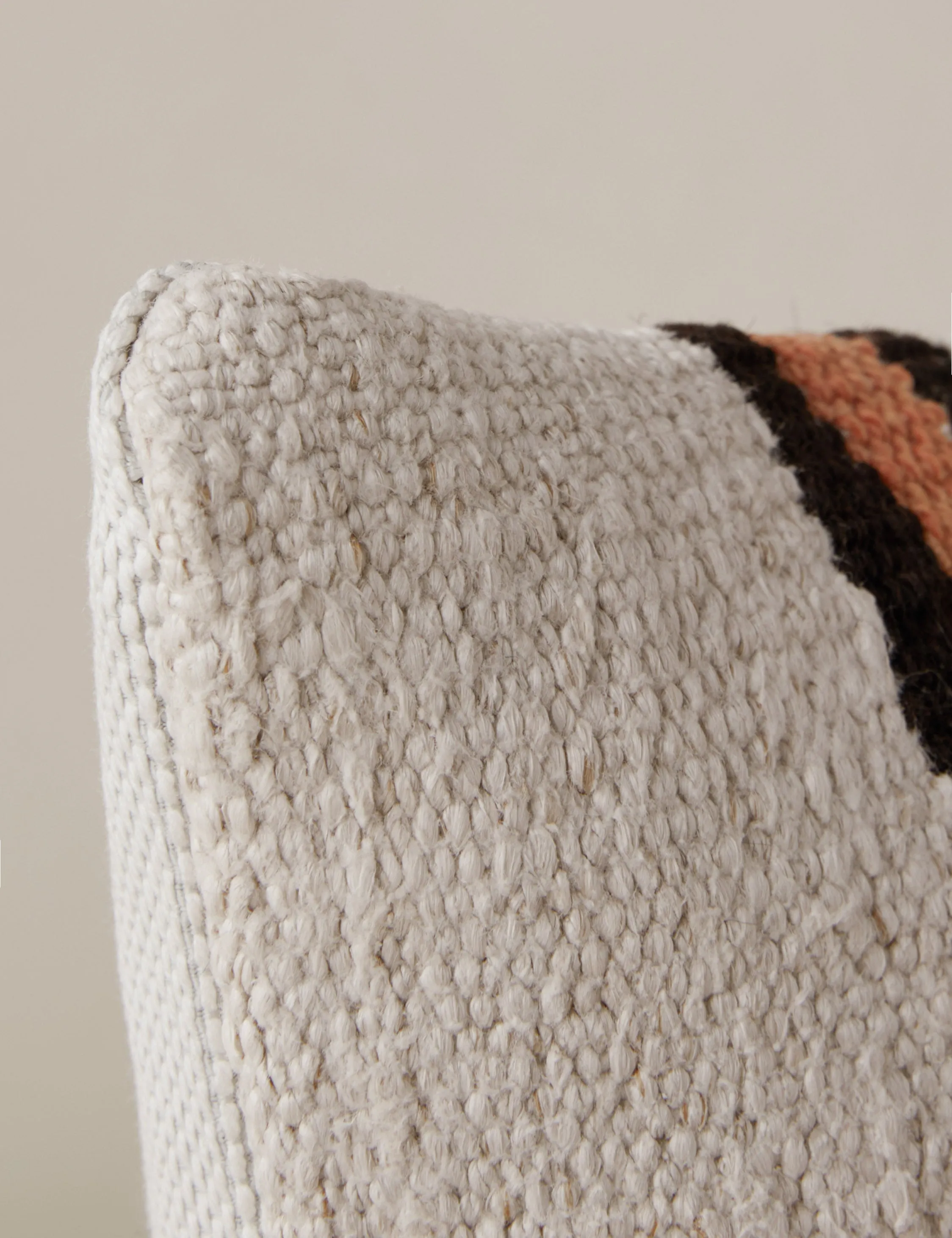 Vintage Lumbar Pillow No. 11. 12 x 20