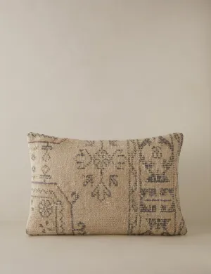 Vintage Lumbar Pillow No. 13. 16 x 24