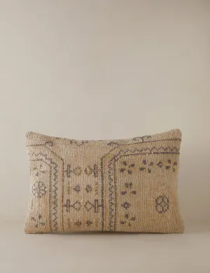 Vintage Lumbar Pillow No. 14. 16 x 24