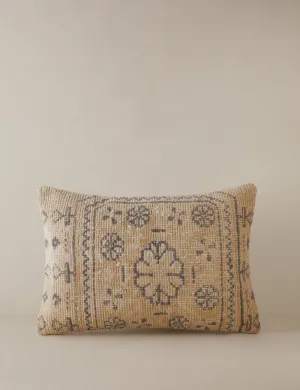 Vintage Lumbar Pillow No. 15. 16 x 24