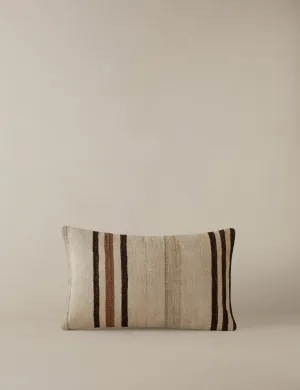 Vintage Lumbar Pillow No. 17. 12 x 20