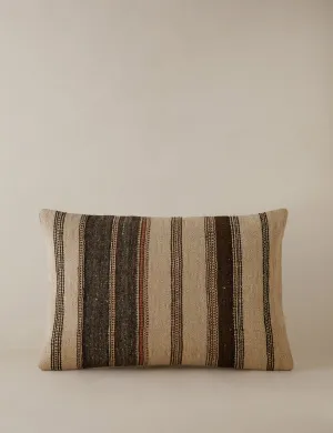 Vintage Lumbar Pillow No. 22. 16 x 24