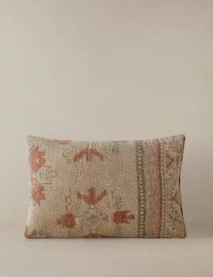 Vintage Lumbar Pillow No. 24. 16 x 24