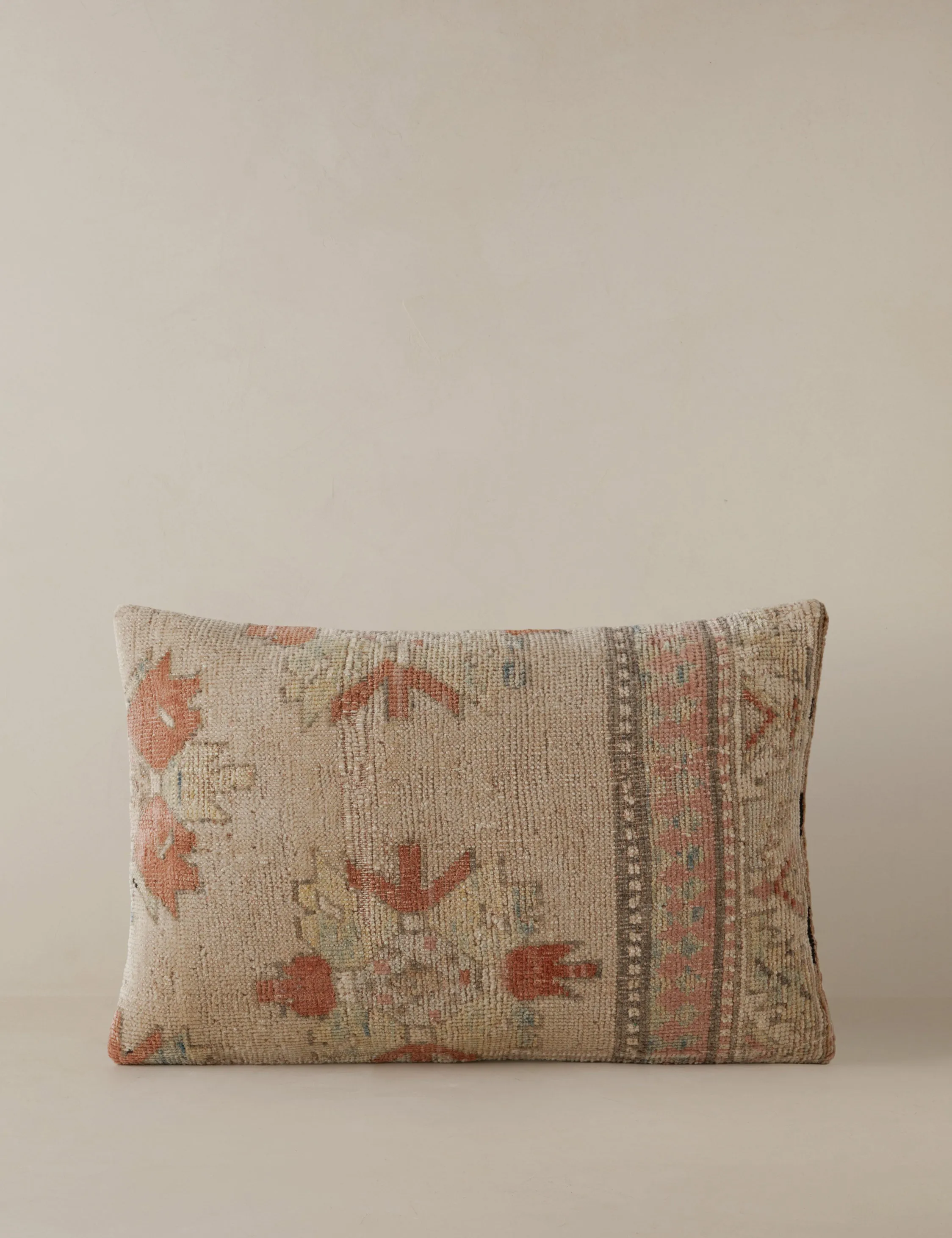 Vintage Lumbar Pillow No. 24. 16 x 24