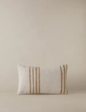 Vintage Lumbar Pillow No. 3. 12 x 20