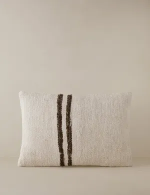 Vintage Lumbar Pillow No. 6. 16 x 24