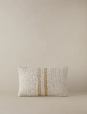 Vintage Lumbar Pillow No. 9. 12 x 20
