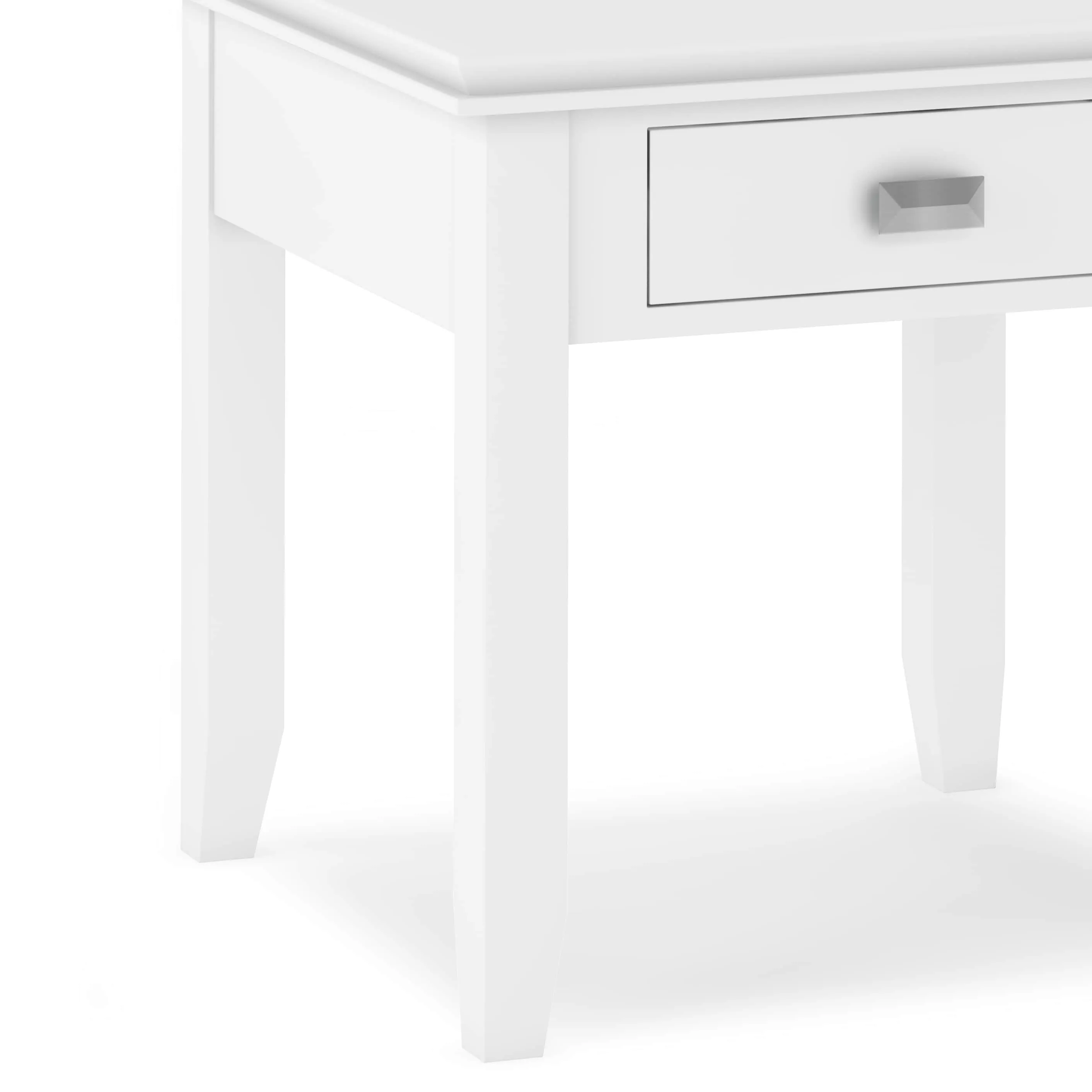 WYNDENHALL Stratford SOLID WOOD 21 inch Wide Square Transitional End Side Table